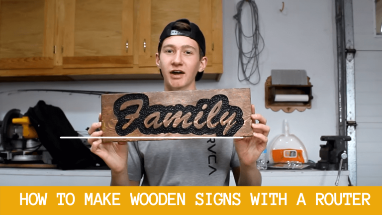 How To Make Wooden Signs With A Router